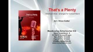 Thats a Plenty  Musikverlag Scherbacher [upl. by Windy]