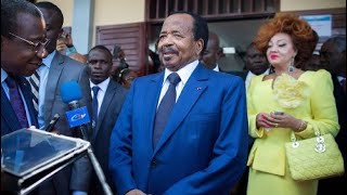 Chantal biya inconsolable Etoo fils sauve vie cortège biya sauve qui peut écoutez depuis nsimalen [upl. by Llenrahs837]