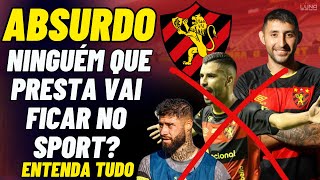 ABSURDO ALAN RUIZ SAINDOJORGINHO SAINDO NINGUÉM QUE PRESTA FICA NO SPORT PARA 2024 ENTENDA TUDO [upl. by Barra]