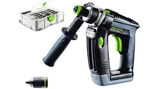 Festool QUADRILL PD 204 E Ударная сетевая дрель [upl. by Elysia]