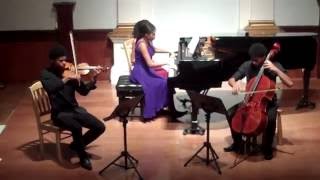 KannehMason Trio  Shostakovich Piano Trio no2 4th mov Allegretto [upl. by Yelruc]