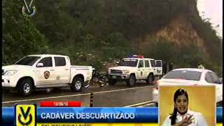 Localizan cadáver descuartizado en carretera Mamera El Junquito [upl. by Leaj]