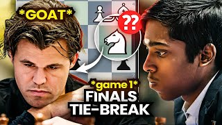 Magnus is called GOD of ENDGAME for a Reason  Pragg vs Carlsen  World Cup 2023 Finals [upl. by Matta]