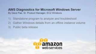 AWS Diagnostics for Microsoft Windows Server [upl. by Trilbee]