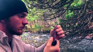 Flint knapping with Douglas Alcorn II Flint ridge pine tree [upl. by Sells]