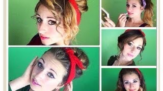 13 Cute amp Easy Bandana Hairstyles [upl. by Gruchot700]