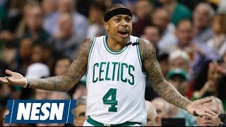 NBA Is Reviewing Incident Between Isaiah Thomas And A Fan [upl. by Necaj]