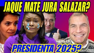 CORREA se ADELANTA a SALAZAR Y DESBARATA SHOW DE METÁSTASIS SALAZAR CANDIDATA 2025 DE LA ROMO [upl. by Rubliw320]