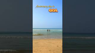 Anniversary in GOA🌊🌴🫶🏻 couplevlog minivlog [upl. by Nylyak]