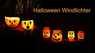 Halloween Windlichter  RuthvonG [upl. by Assirahs]