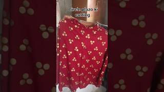 circle heavy plazo ki cuttingyoutubeshorts fashion clothingdesign stitching ytshorts [upl. by Carey722]