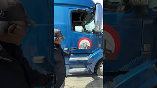 Occupant Compartment Door Fails to Open driving truck trucks [upl. by Belden613]