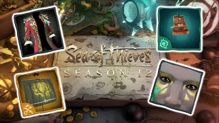 Sea Of Thieves  All 100 Rewards for Season 12 amp Plunder Pass  No Commentary [upl. by Hardie]