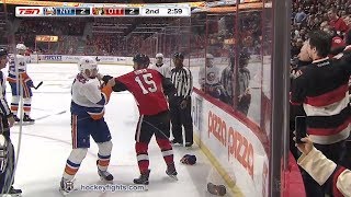 Dennis Seidenberg vs Zack Smith Mar 27 2018 [upl. by Sanbo]