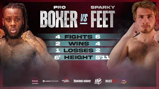 Pro Boxer vs Sparky Feet  Wicked N Bad 5 FULL FIGHT [upl. by Oiratno]