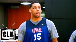 Jahlil Okafor 3 Pick 2015 NBA Draft  Philadelphia 76ers  Duke Blue Devil Basketball [upl. by Batholomew]