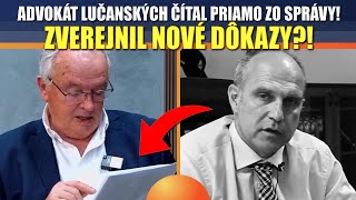 Radačovský ŠOKOVAL keď čítal rozsah zranení Lučanského TOTO si nemohol spôsobiť sám [upl. by Annavaj]