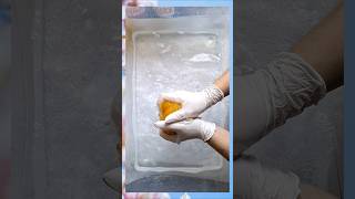 Cold Water Rinse ❄️ shorts asmr spongesqueezing squeezecomp oddlysatisfying sleepaid [upl. by Hinda]