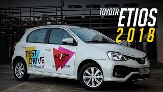 Avaliação em detalhes com o Toyota Etios XLS 15 Automático [upl. by Attenor]