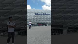 Allianz arena stadium  Jerman jerman trip travel vlog [upl. by Faubion]