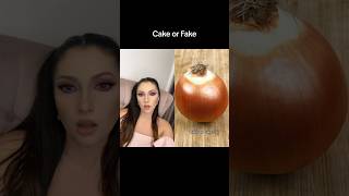 Cake or fake Tu ce crezi cake cakeorfakechallenge [upl. by Llenhoj]