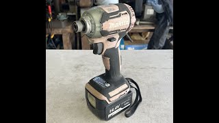 【動作品】マキタ インパクトドライバ TD160D 本体のみ 軸ぶれあり 動作確認動画あり！ makita [upl. by Atnahsal]