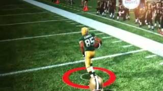 Greg Jennings Broken Leg scores on the saints [upl. by Naej432]