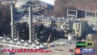 Before and After Shots of Kleen Energy Plant Explosion [upl. by Kcajyllib709]