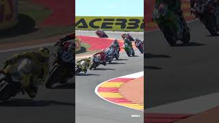 Gerloff overtakes Toprak for P3 ⚔️  2024 AragonWorldSBK 🏁 [upl. by Dong]