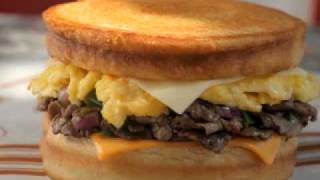 Spangles Sourdough Steak Egg and Cheese [upl. by Alad]