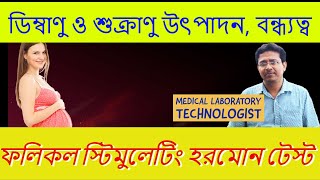 FSH Test Follicle Stimulating Hormone Test  ফলিকল স্টিমুলেটিং হরমোন টেস্ট [upl. by Elleryt]