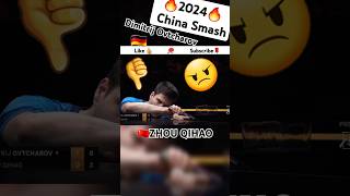 🇩🇪vs🇨🇳 Dimitrij Ovtcharov at China Smash 2024 is bad shorts tabletennis pingpong sports [upl. by Caiaphas]