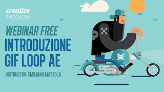 Introduzione allanimazione di GIF LOOP in After Effects  Creare gif animate [upl. by Yme]