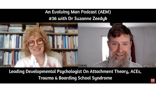 AEM 36 Suzanne Zeedyk Developmental Psychologist Attachment Theory ACEs Trauma Boarding School [upl. by Aztilem]