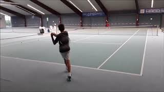 Tennis Drills  Implizite Technikentwicklung  Topspin amp Heaviness Progression 1 [upl. by Susy]