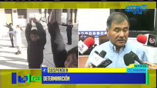 Gobernador de Cochabamba anuncia suspensión de desfiles por mala calidad del aire [upl. by Cheung327]