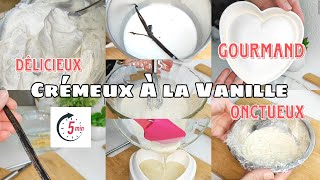 Meilleure Recette de Crémeux à la Vanille✨ Pour tous vos Desserts Entremet Tartes Choux Gâteaux🍰 [upl. by Yentroc]