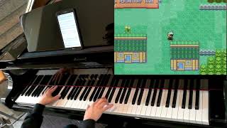 Pokemon RSE  Verdanturf Town Piano [upl. by Nevla105]