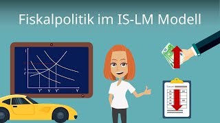 Fiskalpolitik im IS LM Modell  einfach erklärt [upl. by Olen]