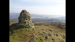 A 16 mile Elterwater circular Lake District walk  Feb 2019 [upl. by Salhcin854]