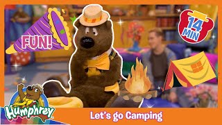 Humphrey B Bear CAMPING FUN  Educational Video For Toddlers [upl. by Wadell]