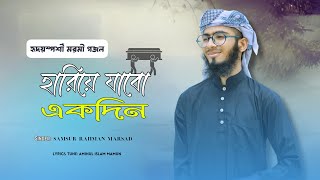 হারিয়ে যাব একদিন আমি । Hariye jabo ekdin ami  হৃদয়স্পর্শী মরমী গজল ।। Marsad [upl. by Turpin]