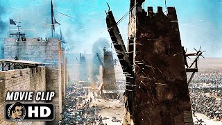 Siege Tower Fight Scene  KINGDOM OF HEAVEN 2005 Movie CLIP HD [upl. by Salokkin]