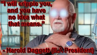 Harold Daggett is Threatening the American People [upl. by Ahsrats]