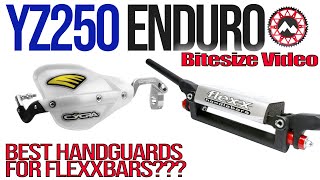 Best hand guards for Flexx Bars  YZ 250 Enduro Build [upl. by Foushee]