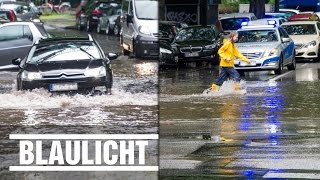 Unwetter in Hamburg  Feuerwehr im Dauereinsatz [upl. by Mirth]