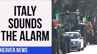 Italy Fires ALARM Across Europe [upl. by Akimik]