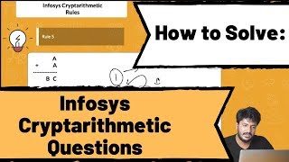 Infosys Cryptarithmetic Questions and Answers 2020  2021  PrepInsta [upl. by Anima]