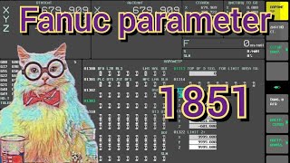 Fanuc parameter 1851 Компенсация люфта ШВП [upl. by Eanad]