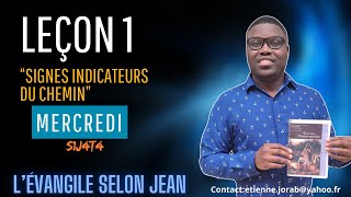 Leçon 1  Des cœurs endurcis  MERCREDI [upl. by Llemej]